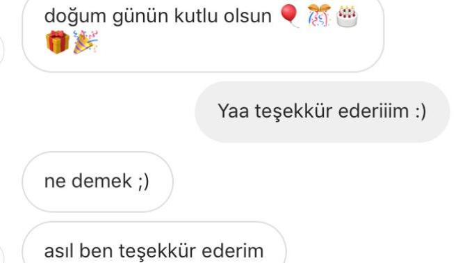 Arkadaşlar dün eski sevgilim doğum günümü kutladı ve böyle dedi sizce pişmanmı nedemek istemiş?