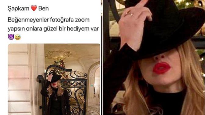 Hadise, şapkasını beğenmeyenlere orta parmak gösterdi! Sizce bizi Eurovizyon'da temsil eden Hadise’ye yaptığı yakıştı mı?