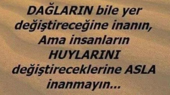 Huylu huyundan vazgeçer mi?