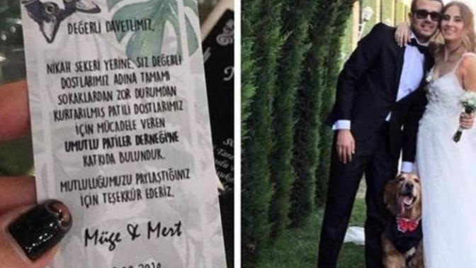 Böyle bir davetiye bastırmak isterse sevgiliniz tepkiniz ne olur?