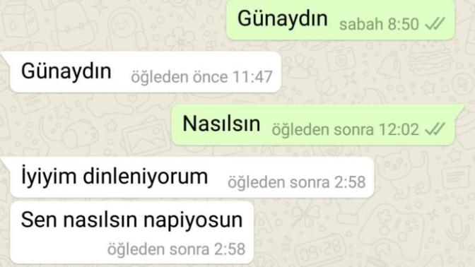 Bu kız neden mesajlarıma böyle geç cevap veriyor?