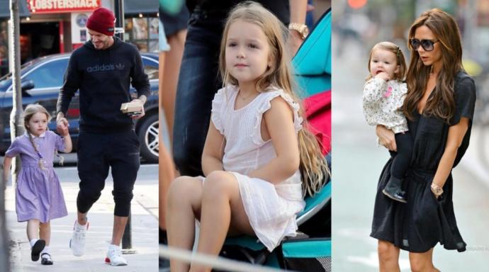 David & Victoria Beckham çiftinin çocukları Harper Beckham