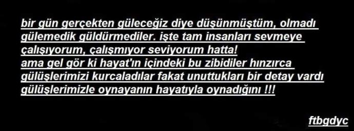 Bir söz bırakır misiniz?
