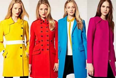 Bu kış rengarenk kabanlar moda! Peki bu renkli kabanlardan senin favorin hangisi?