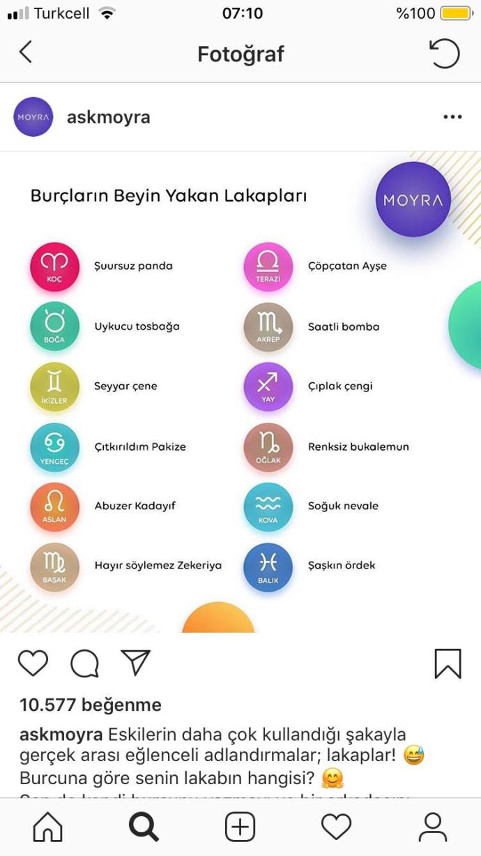 Burçların beyin yakan lakapları nelermiş=)?