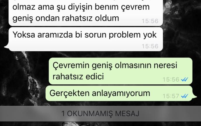Hangi durumlarda " bu durum seni hiç alakadar etmez" dersiniz?