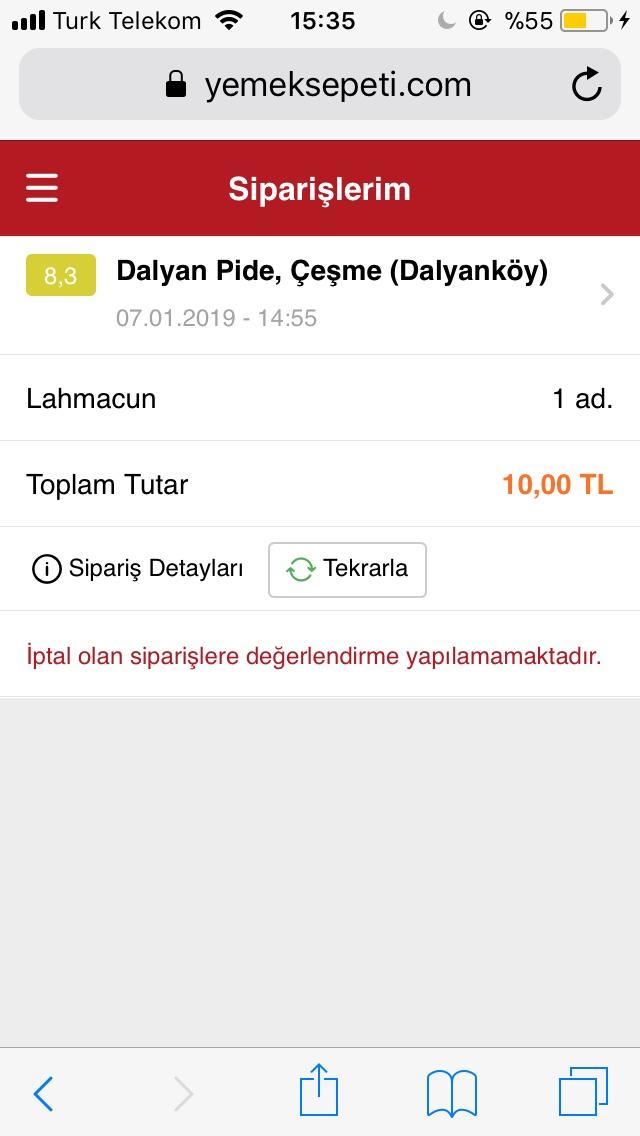 Yemek sepetinden anlayan biri bakabilir mi?