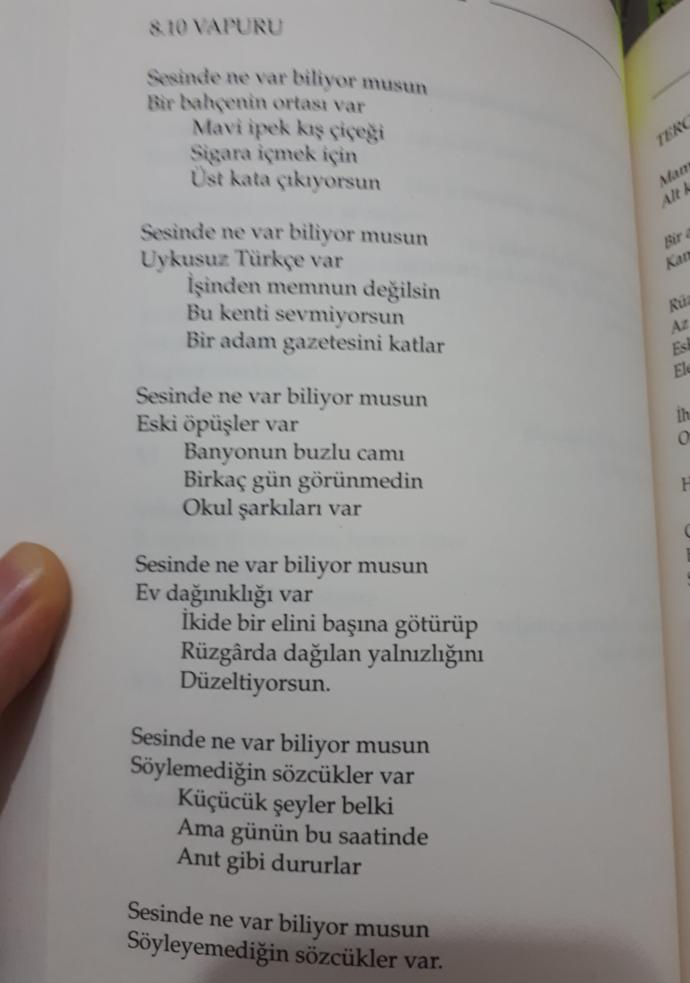 Cemal Süreya, denildiğinde ilk aklınıza gelen şiiri hangisi oluyor?