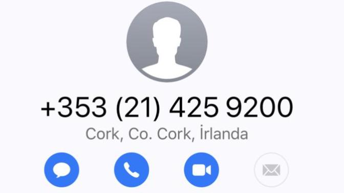 +353 bu apple numarasımı?