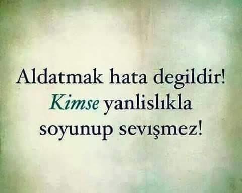 Aldatmanın bahanesi var mıdır?