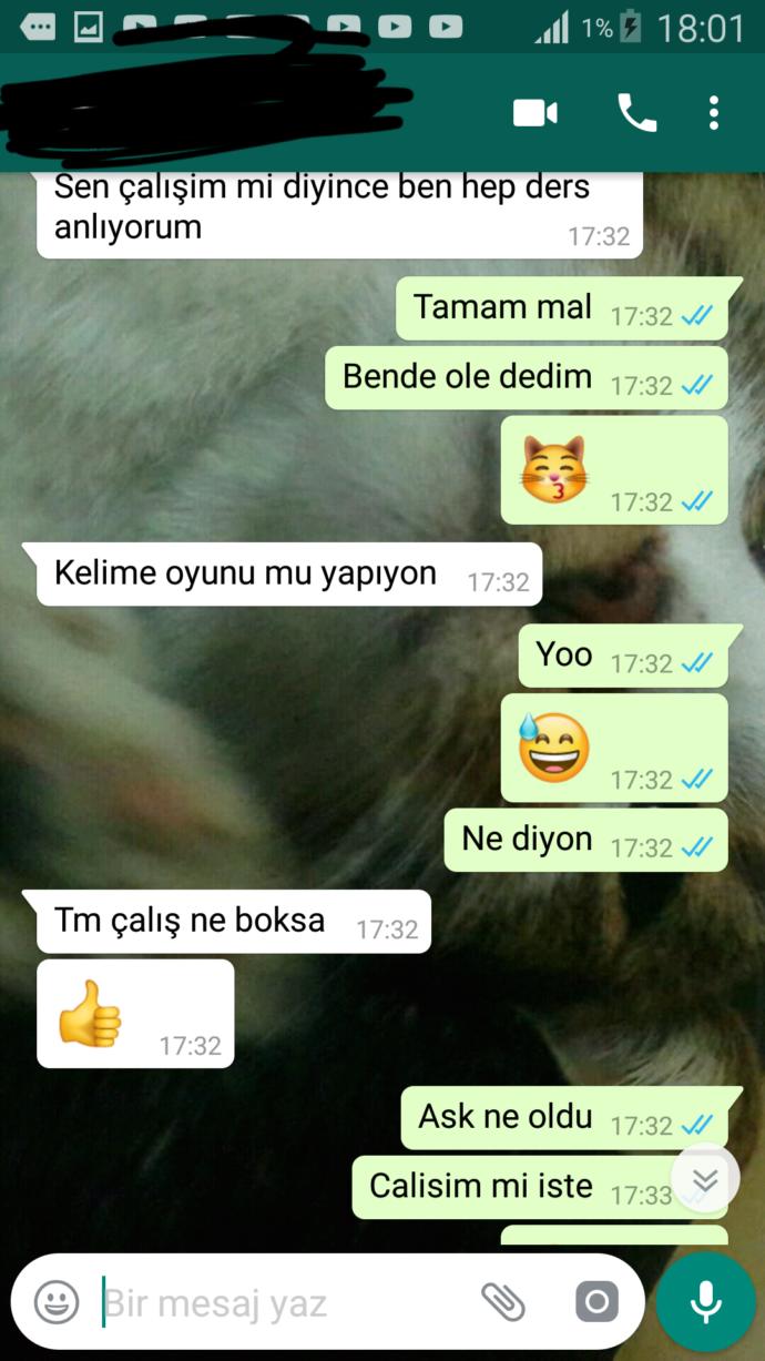Merhaba arkadaslar sevgilim neden boyle yapiyor anlamadim ozllikle erkekler yardimci olabilir mi?