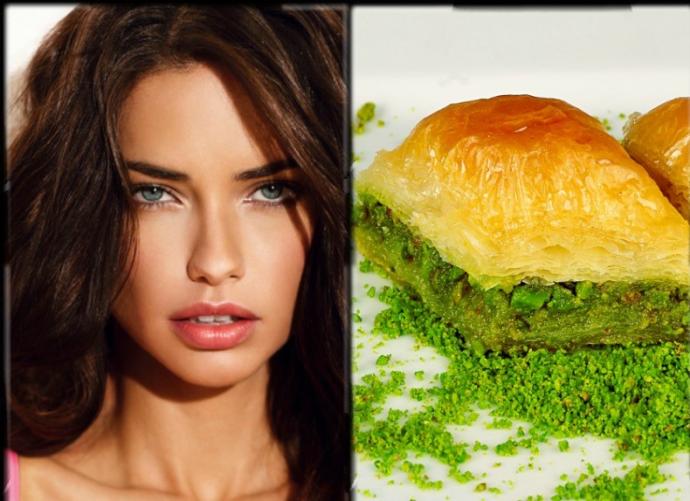 Adriana Lima mı, Fıstıklı Baklava mı?