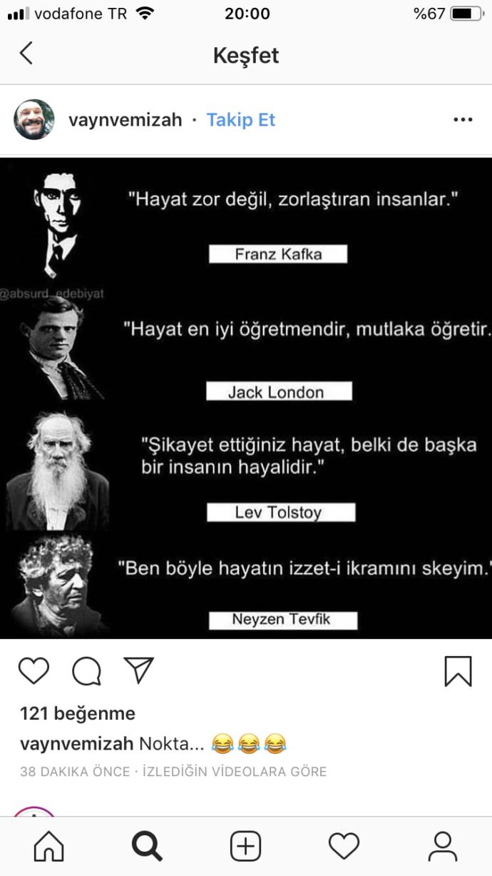Detayda verilen cümlelerden kime ait olan sizin ruh halinizi yansıtıyor?