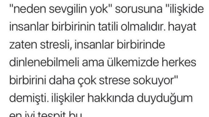 “Neden yalnızsınız?” verilebilecek en güzel cevabınız nedir?