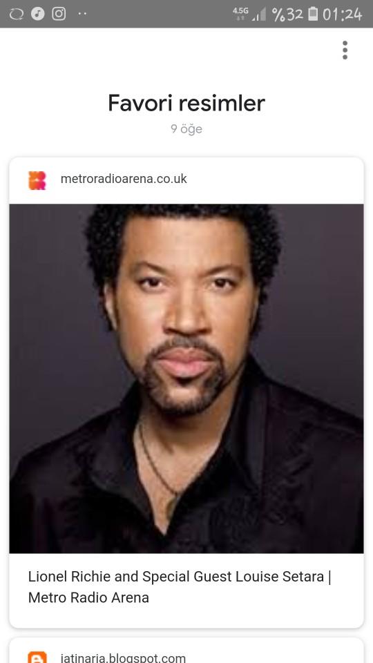 Lionel richie'nin tarzi ne bilen var mi?