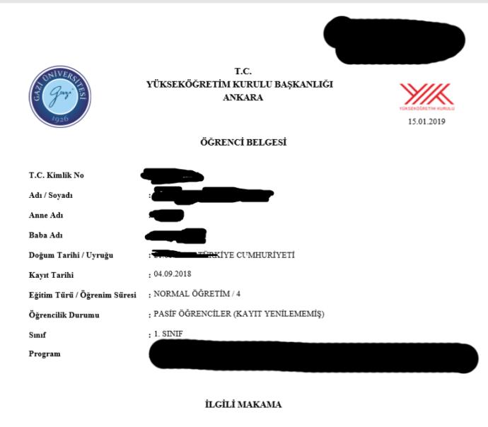 Erkek kardeşim askerlik tecili için bunu götürse kabul olurmu?