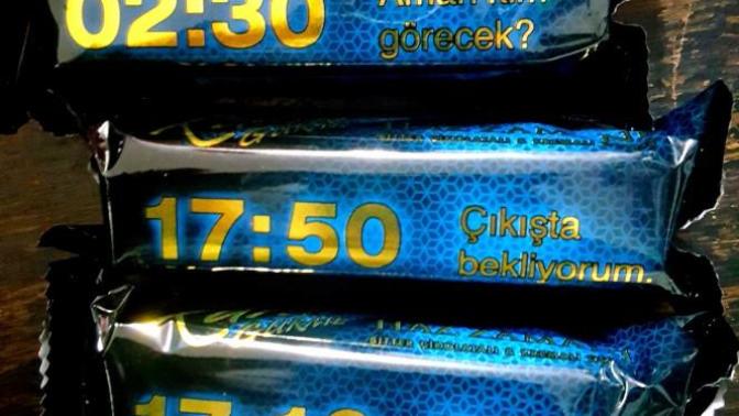Eti Karam ambalajlarında bulunan yazılar sexting mi?