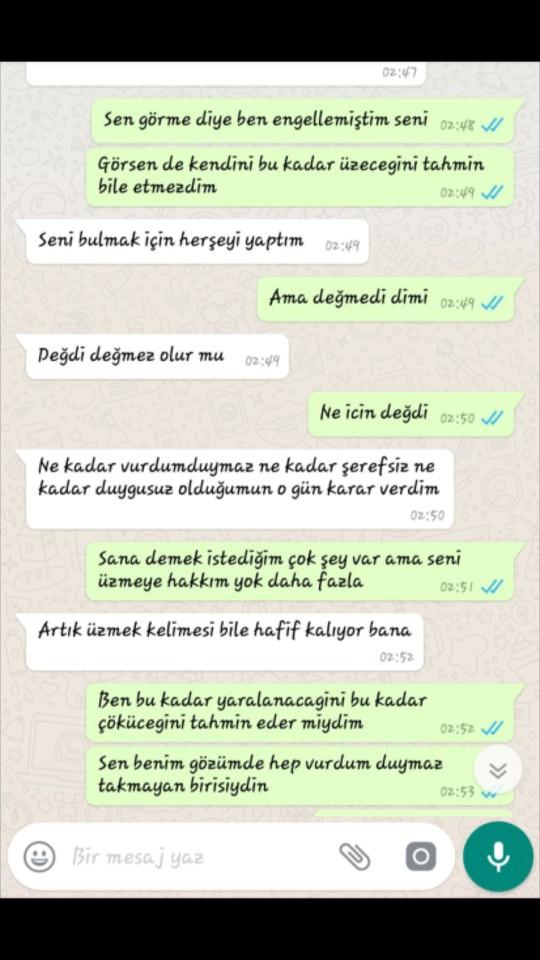 Sizce gerçekten pişman mı?