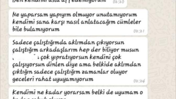 Sizce gerçekten pişman mı?