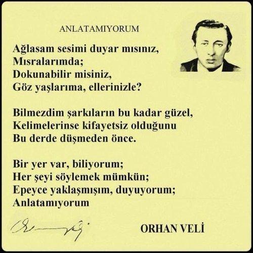 Orhan Veli denildiğinde ilk aklınıza gelen şiiri hangisi oluyor?