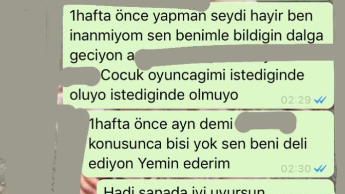 Sevgilim neden boyle yapior artik Istemiyom diye mesaj atmis 1hafta önce. Yapmam gereken seyi yaptim diyo ama inanmiom laflarina?