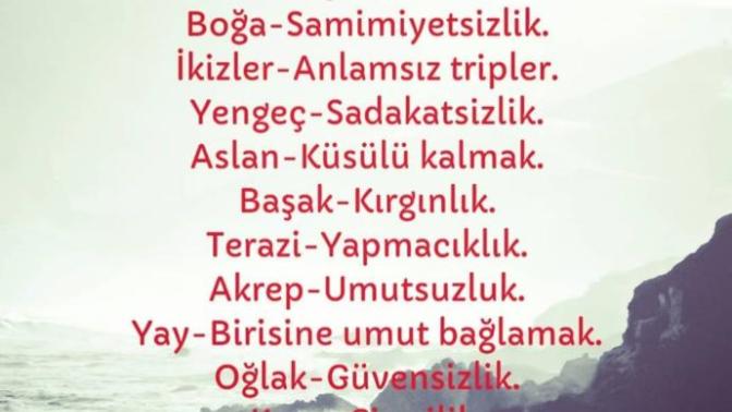 Sen nelerden hoşlanmazsın 👇👇?