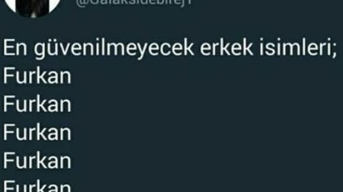 Nedir bu "Furkan" ların üstündeki kara leke?