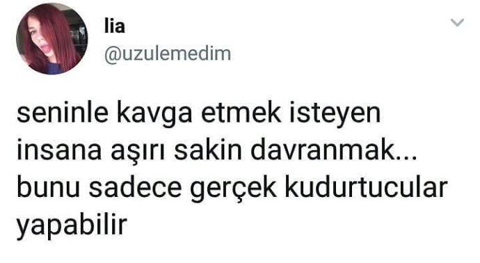 Sizinle kavga etmeye uğraşan insanlarla nasıl baş ediyorsunuz?
