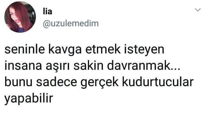 Sizinle kavga etmeye uğraşan insanlarla nasıl baş ediyorsunuz?