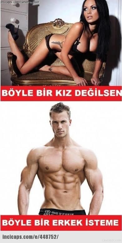 Kaslı erkek isteyen bir kadının güzel kıvrımlı bir vücuda sahip olması şart mıdır?