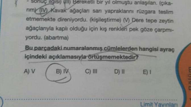 Allah aşkina 5. cümlede nasil abartma yok yaa bir bakar misiniz?