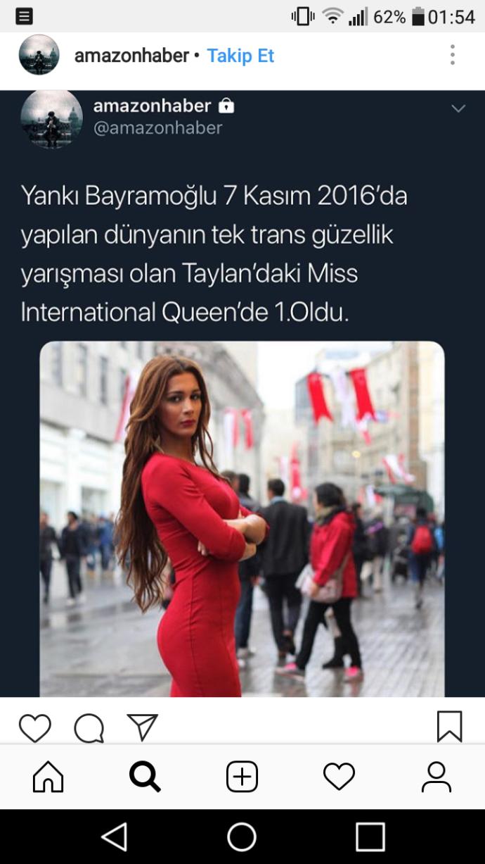 Dünyanın en güzel Trans bireyi seçilen Yankı Bayramoğlu hakkında ne düşünüyorsunuz?