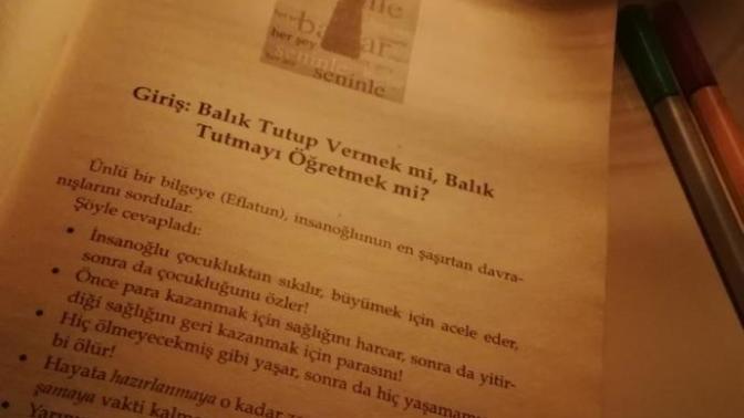 Balık Tutup Vermek Mi , Balık Tutmayı Öğretmek Mi?