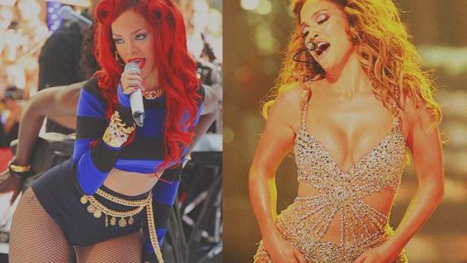Jennifer Lopez ile Rihanna kavga etse kim döver?