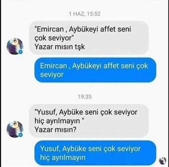 Günümüz ilişkilerini tek cümleyle özetleseydiniz, bu cümleniz ne olurdu?