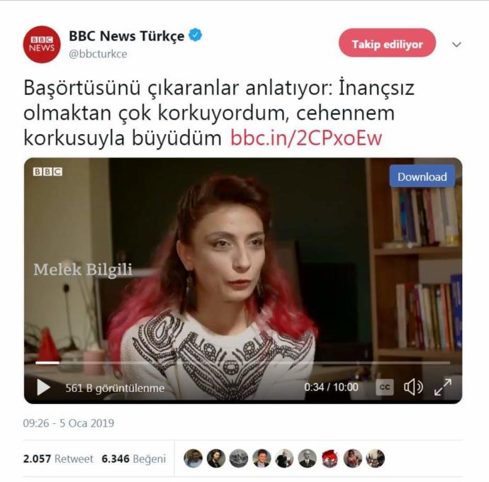 BBC bu kişiyi neden kanalına çıkartır sizce?
