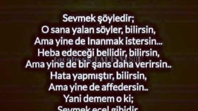Gunaydin sizin icin sevmenin anlamını buldum doğru mu?