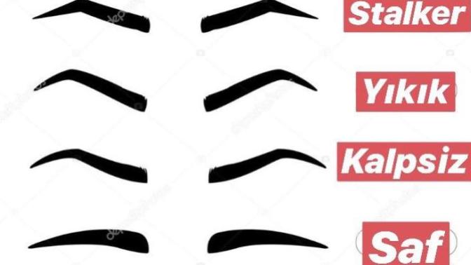 Detayda görmüş olduğunuz kaş tiplerinden hangisi size uygun?