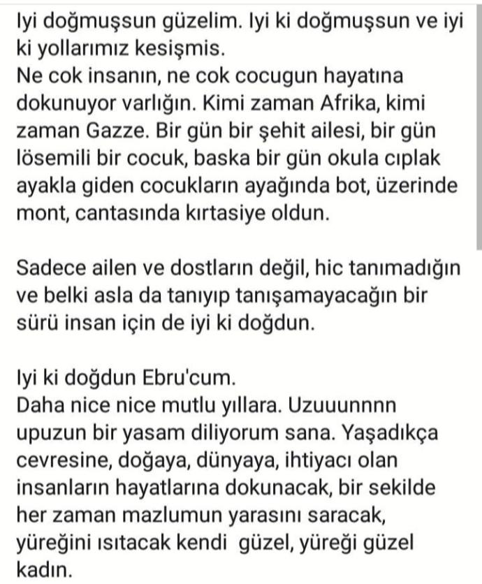 Aldiginiz En Guzel Dogum Gunu Mesaji Neydi?