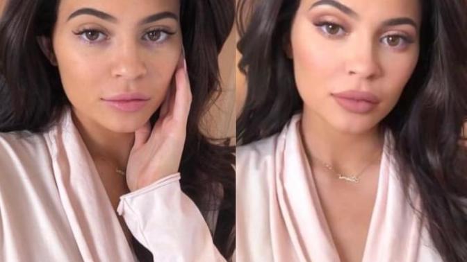 Kylie Jenner makyajlı mı güzel yoksa makyajsız mı?