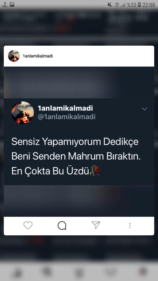Ayrıldıgım sevgılım geri dönsün diye sürekli instagramdan acılı sözleri durum yapıyorum vicdan yapar mı sözler detayda resimli?