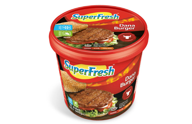SuperFresh 500 gr Dana Burger Köftesi