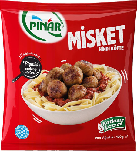 Pınar 470 gr Misket Hindi Köfte