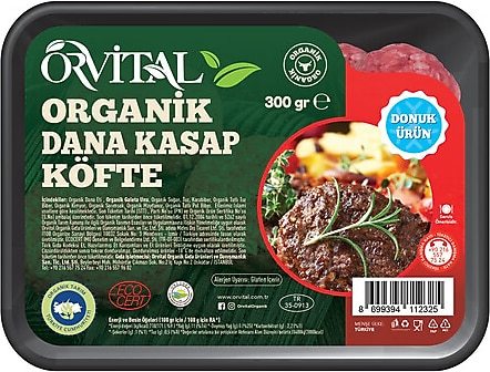 Orvital Organik 300 gr Dana Kasap Köfte