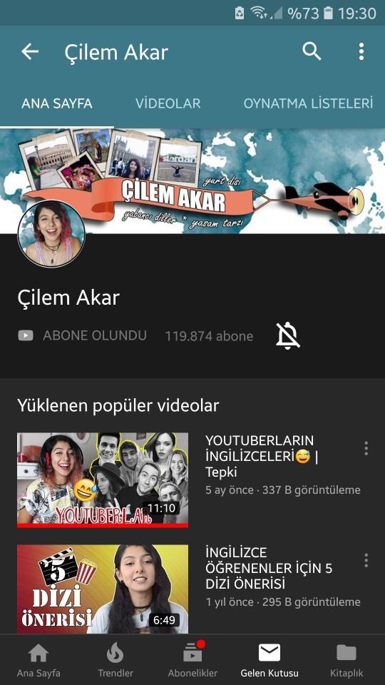 Bilinmedik ama kaliteli youtube kanalı önerisi?