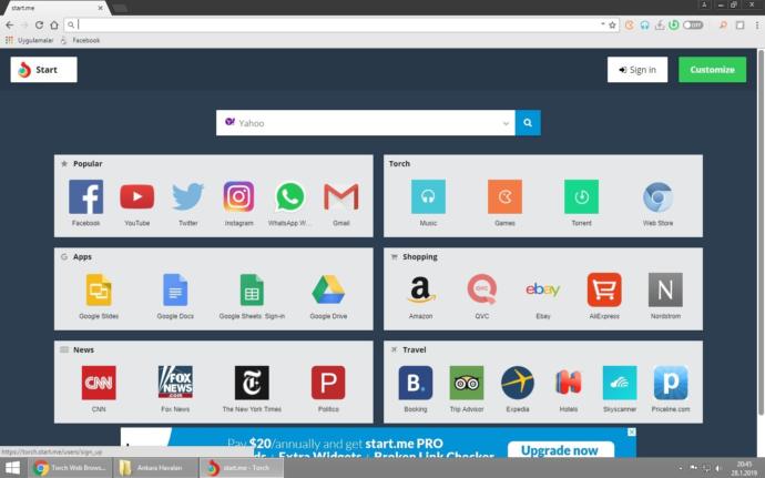 Torch Browser nasıl bir programdır bu programla Deep Web'e girilebilir mi?