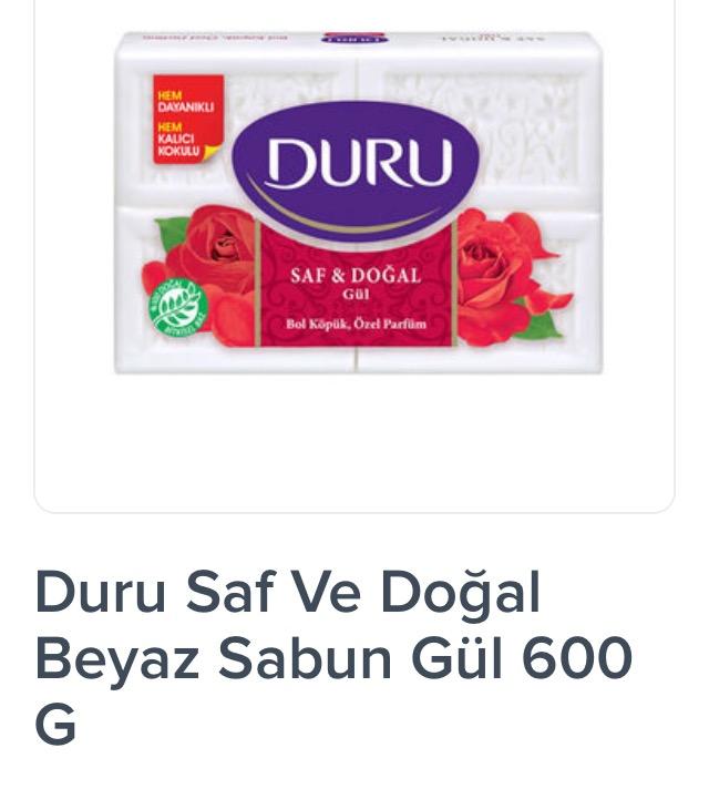 Duru gül sabunu kullanan  var mı nasıl sizce?