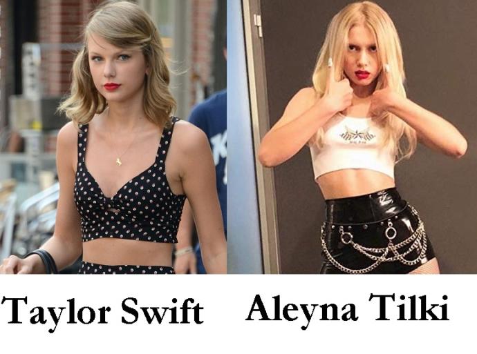Aleyna Tilki güzellik olarak Taylor Swiftin 10da kaçı olur?