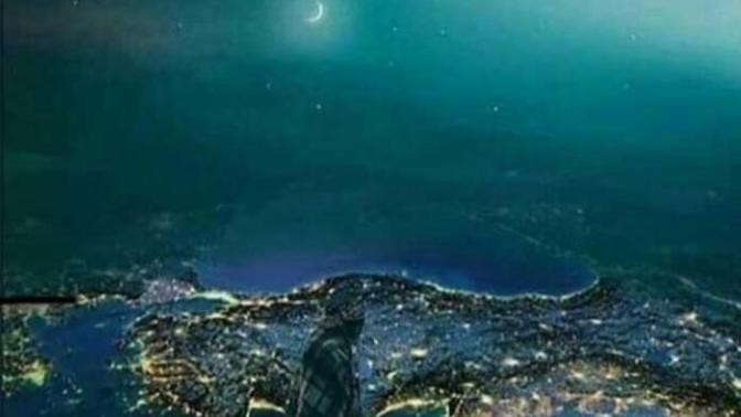 Ağrı dağı zirvesinden. Türkiye cennet ülkem?