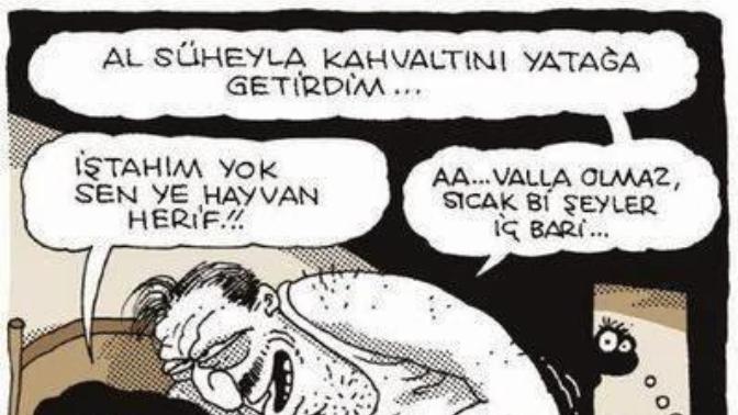 Yatakta kahvaltı ettiniz mi hiç :) ?